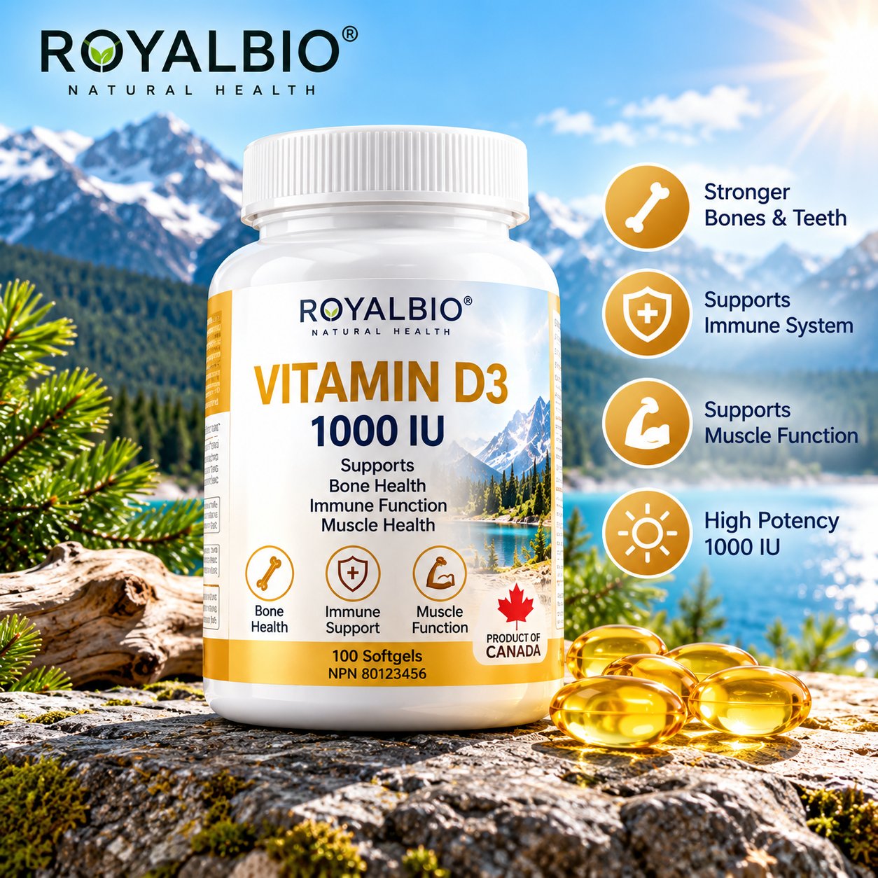 Vitamin D3 1000 IU
