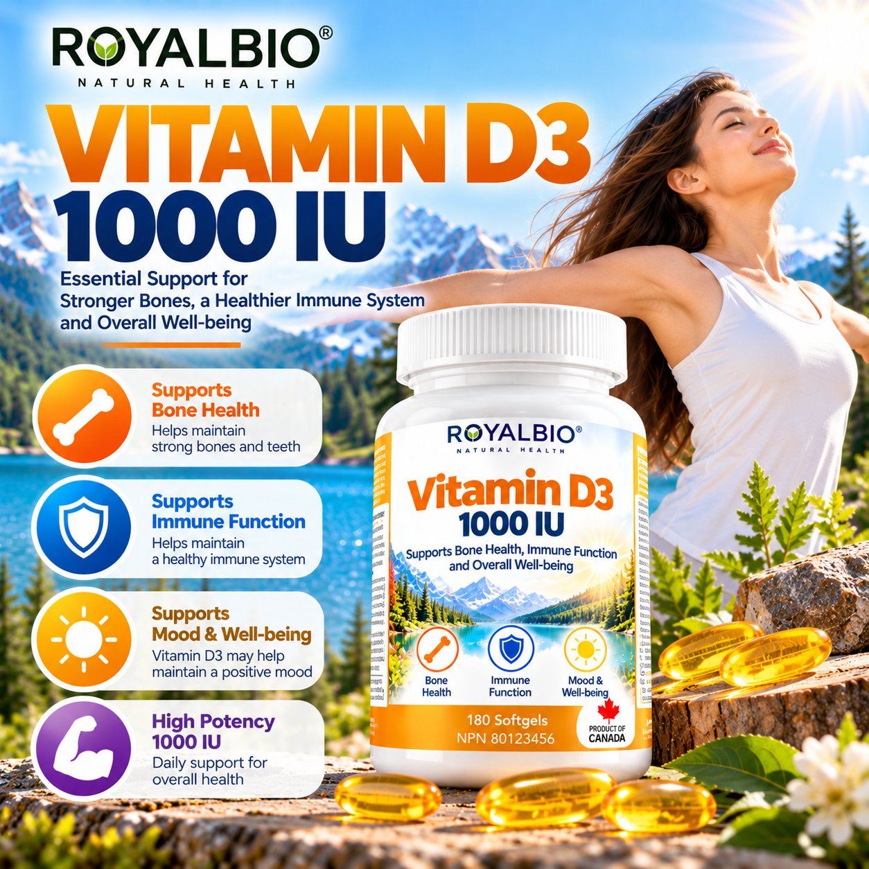 Vitamin D3 1000 IU