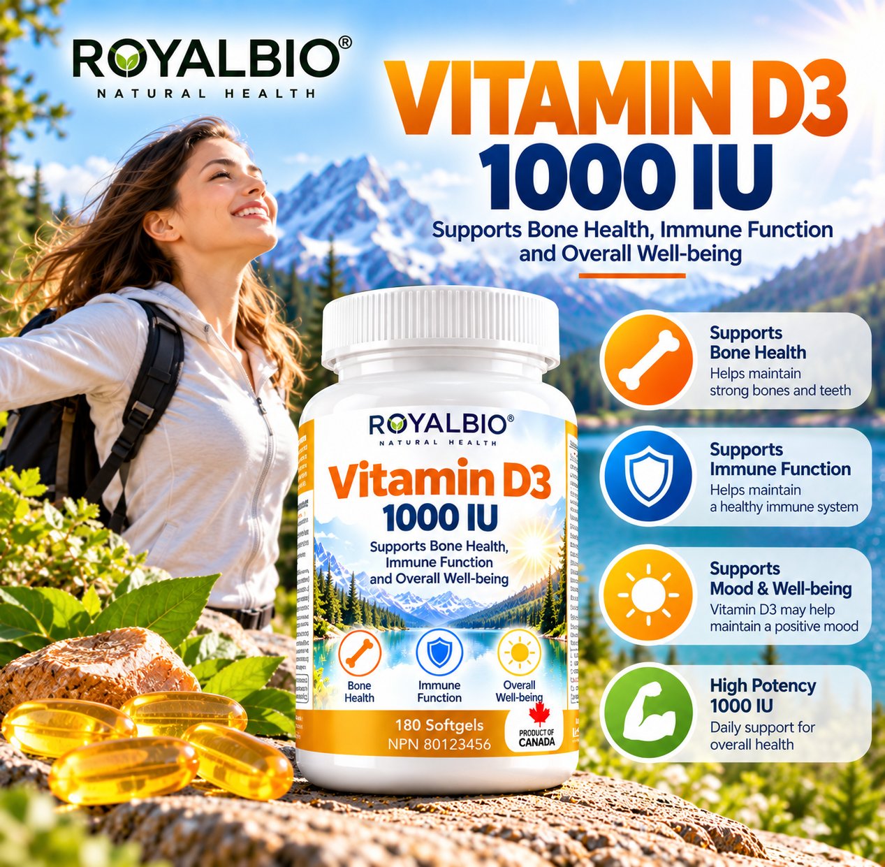 Vitamin D3 1000 IU