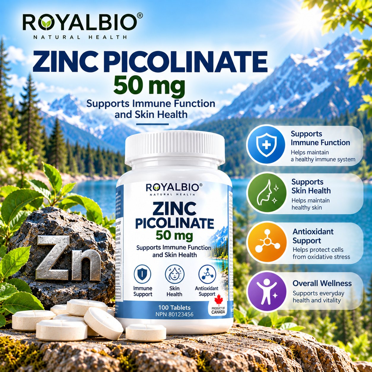 Zinc Picolinate 50mg